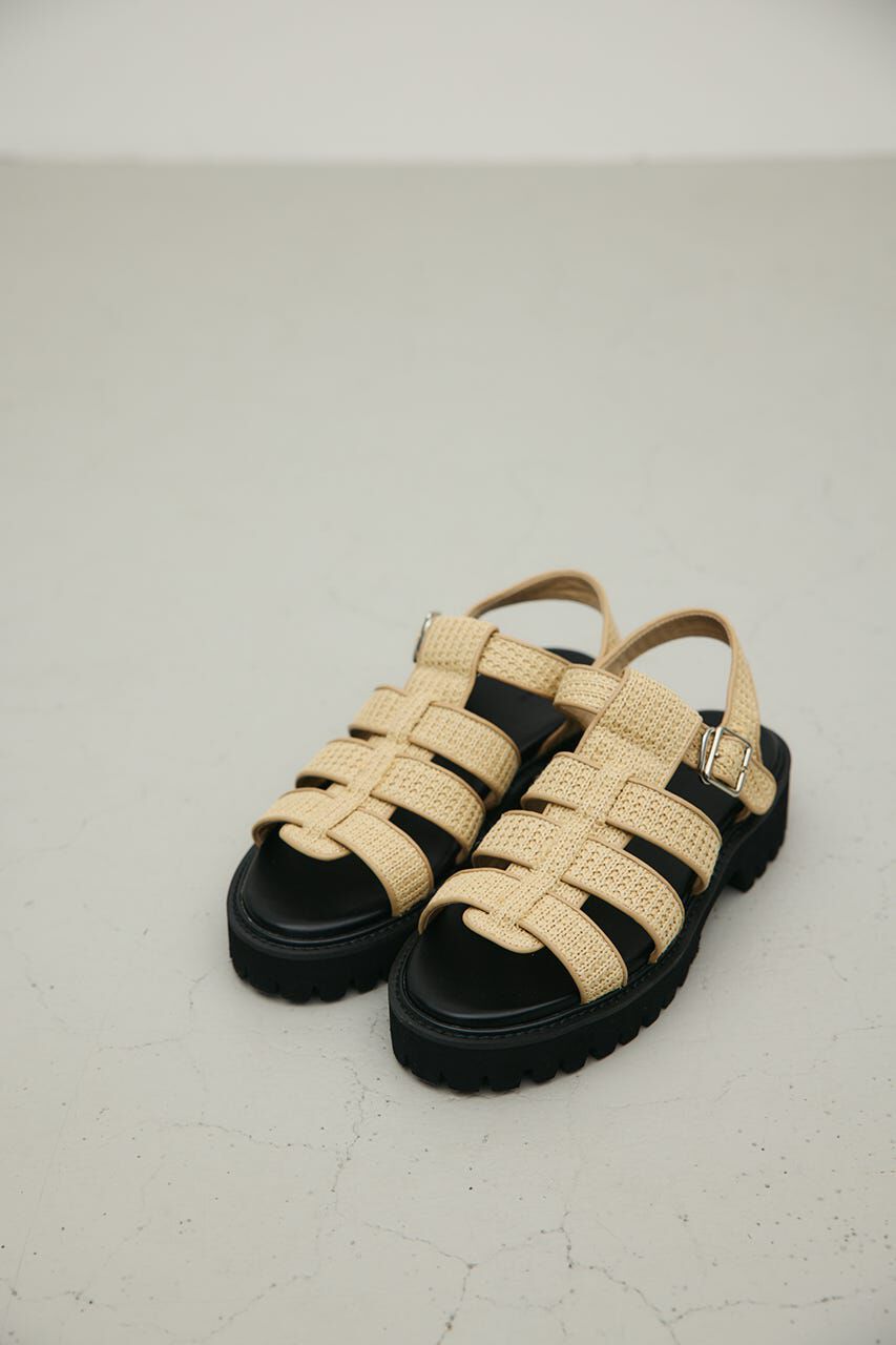 STYLEMIXER「クロシェチャンキーソールサンダル」|サンダル|