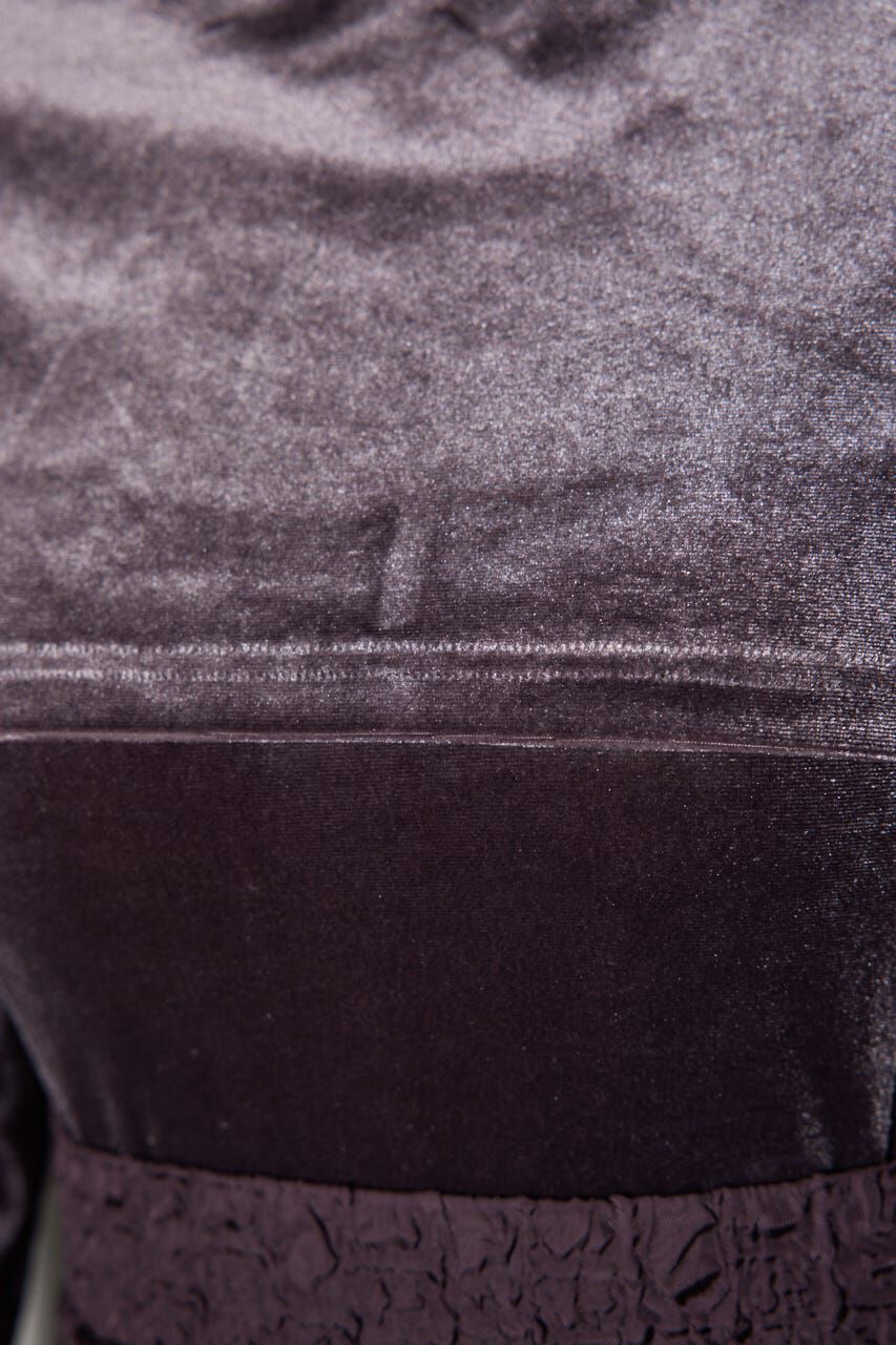 rienda「2WAYベロアフレアミニワンピース」|ワンピース|