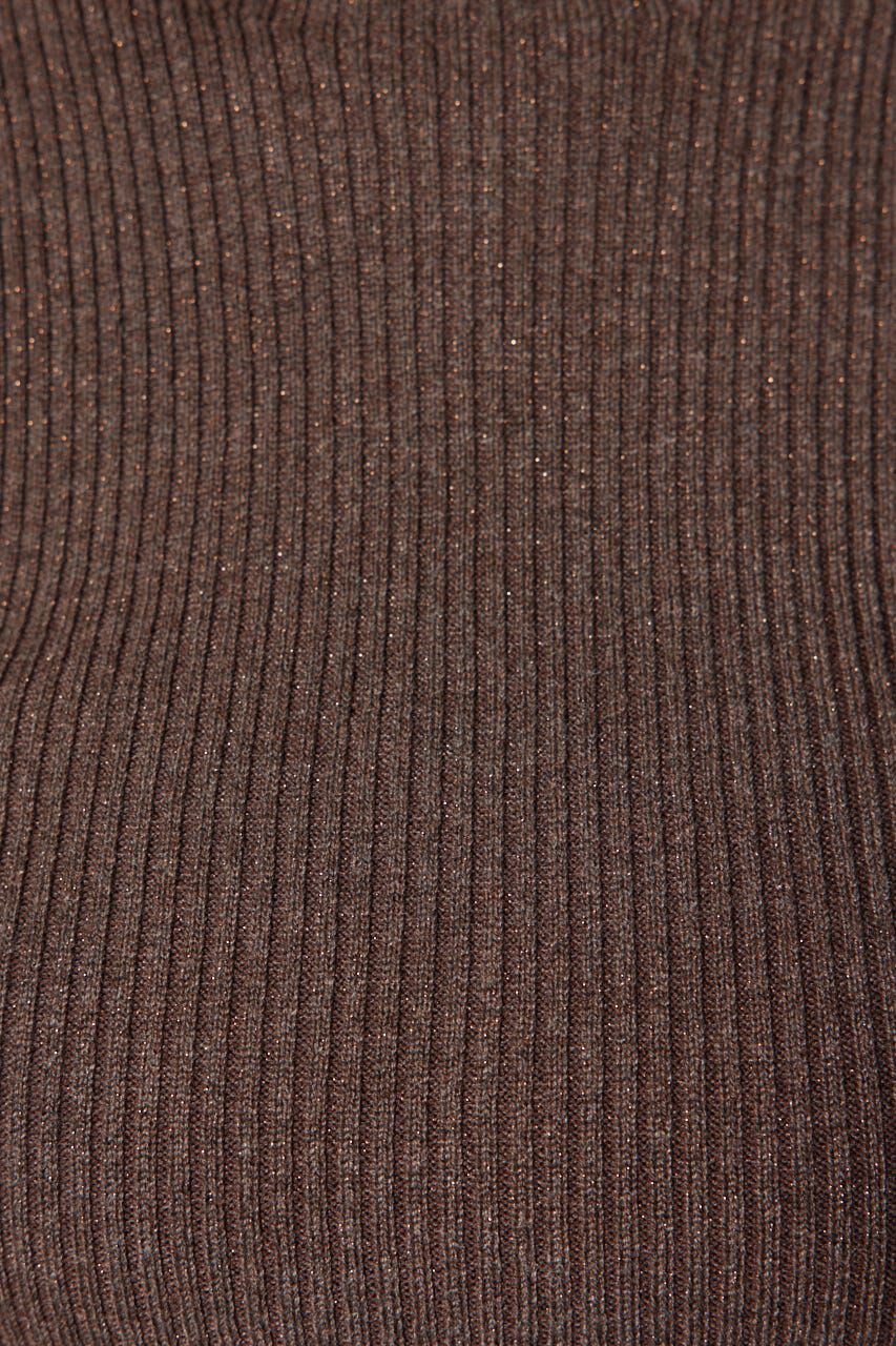 rienda「サムホール付きウォッシャブルハイネックニットトップス」|ニット・セーター|