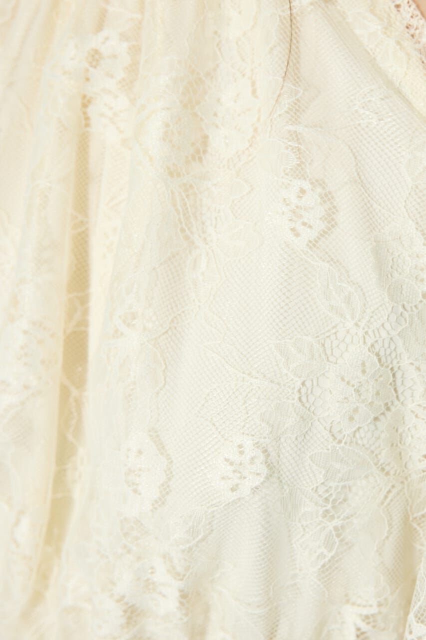 rienda「2WAYホルターネックレースロンパース」|ワンピース|