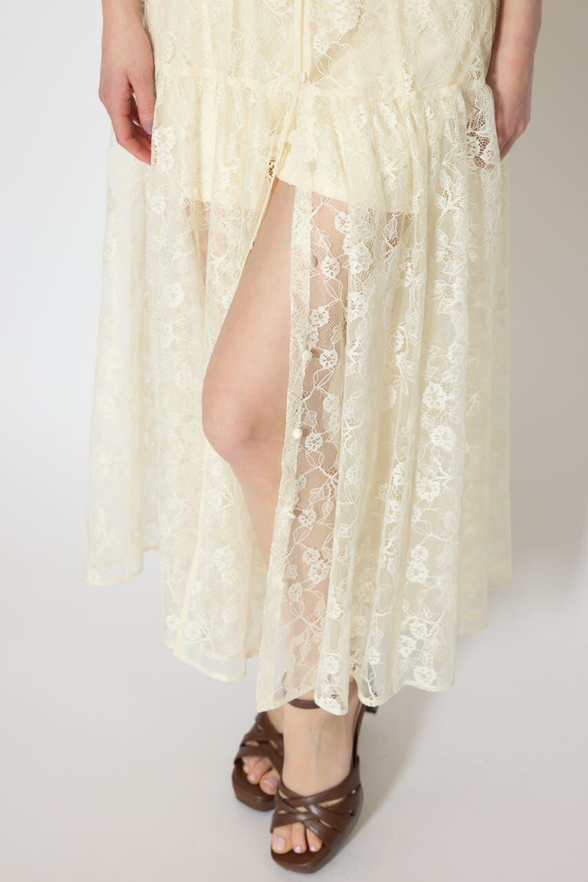 rienda「2WAYホルターネックレースロンパース」|ワンピース|