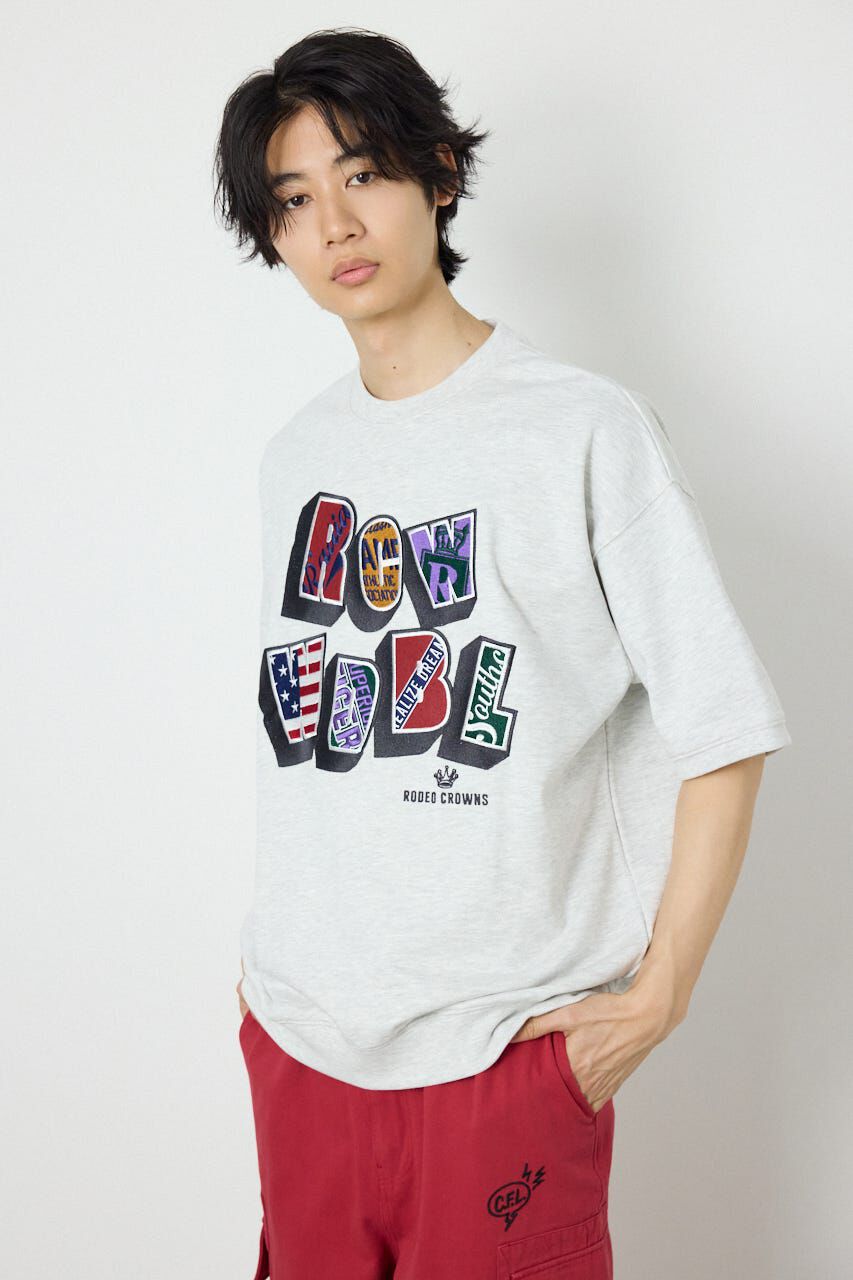 RODEO CROWNS「decoration半袖スウェット」|Tシャツ・カットソー|