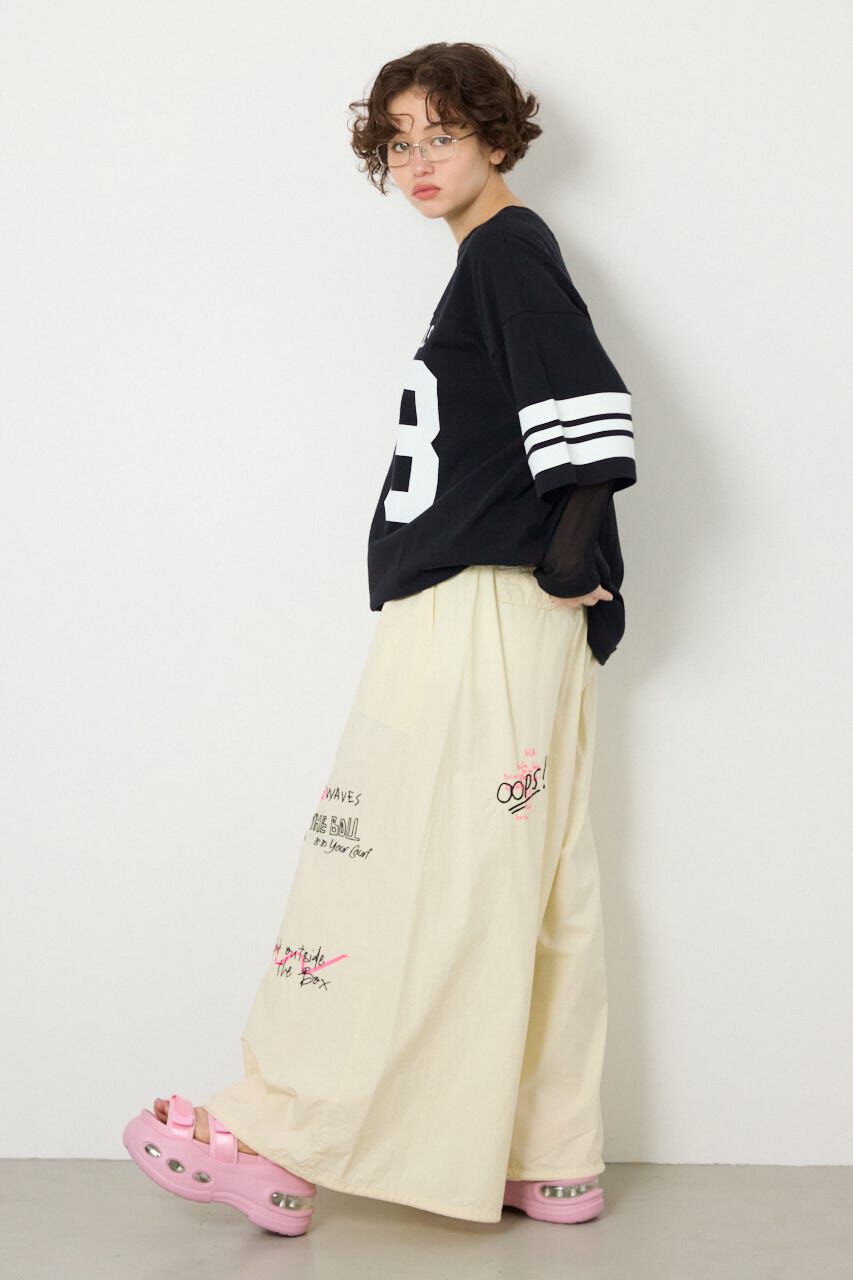 RODEO CROWNS「ラクガキパラシュートパンツ」|その他|