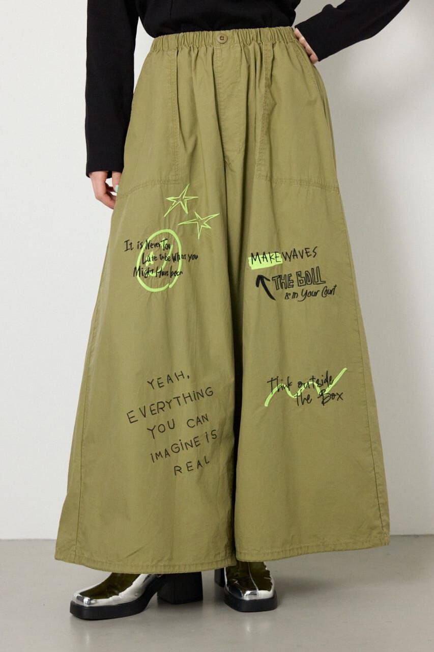 RODEO CROWNS「ラクガキパラシュートパンツ」|その他|KHA