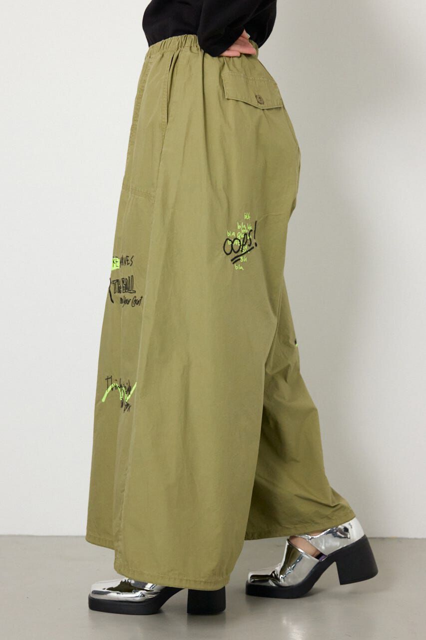 RODEO CROWNS「ラクガキパラシュートパンツ」|その他|