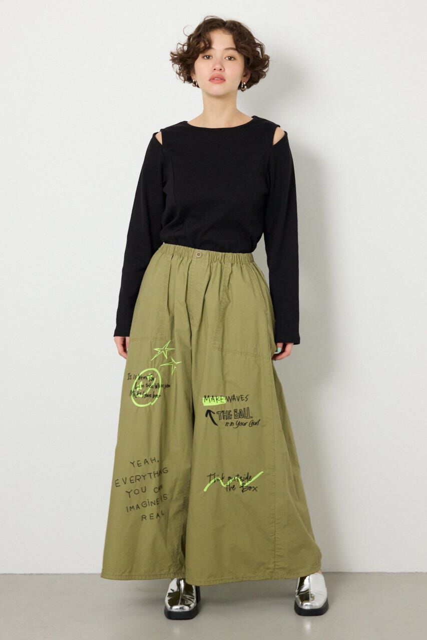 RODEO CROWNS「ラクガキパラシュートパンツ」|その他|