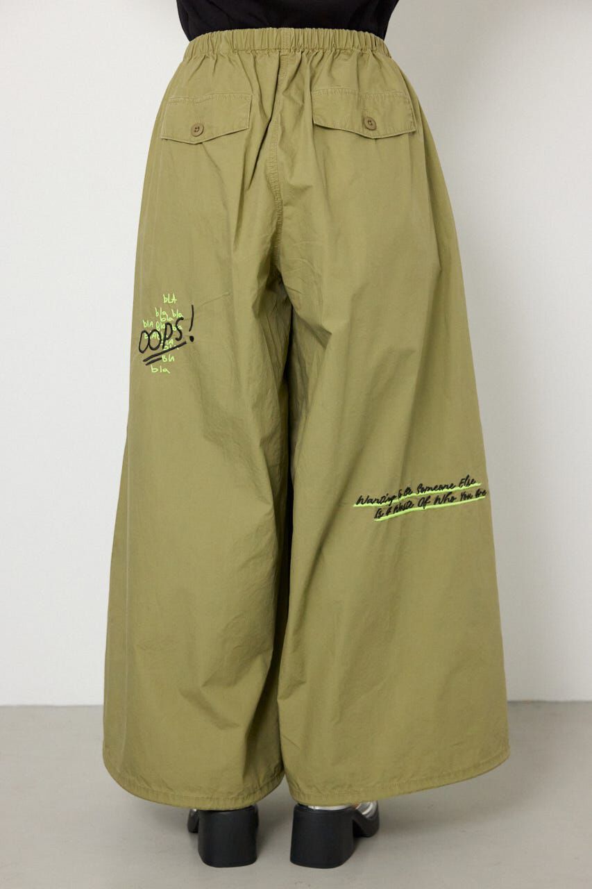 RODEO CROWNS「ラクガキパラシュートパンツ」|その他|