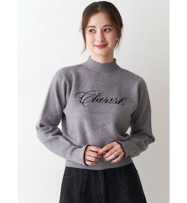 CALNAMUR「ロゴハイゲージトップス」|ニット・セーター|