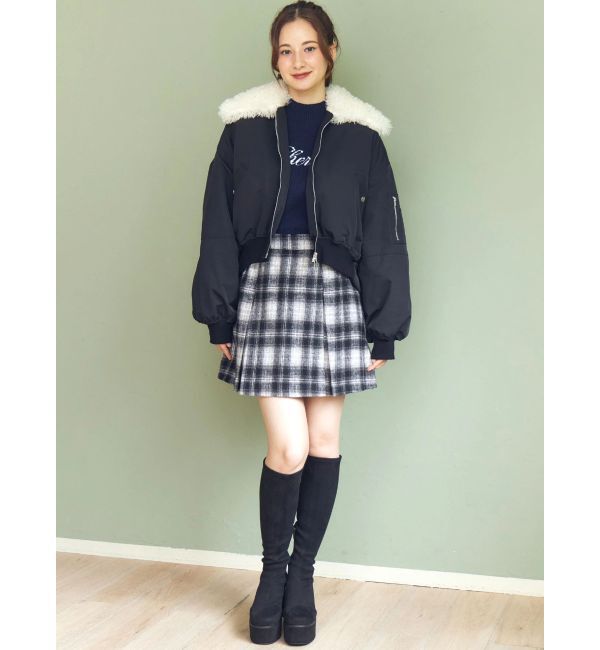 CALNAMUR「ロゴハイゲージトップス」|ニット・セーター|