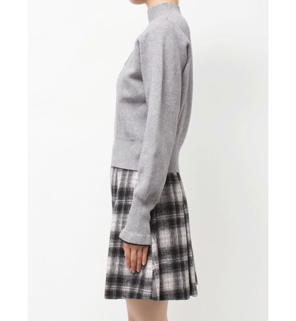 CALNAMUR「ロゴハイゲージトップス」|ニット・セーター|