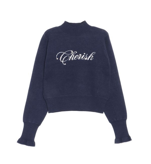 CALNAMUR「ロゴハイゲージトップス」|ニット・セーター|