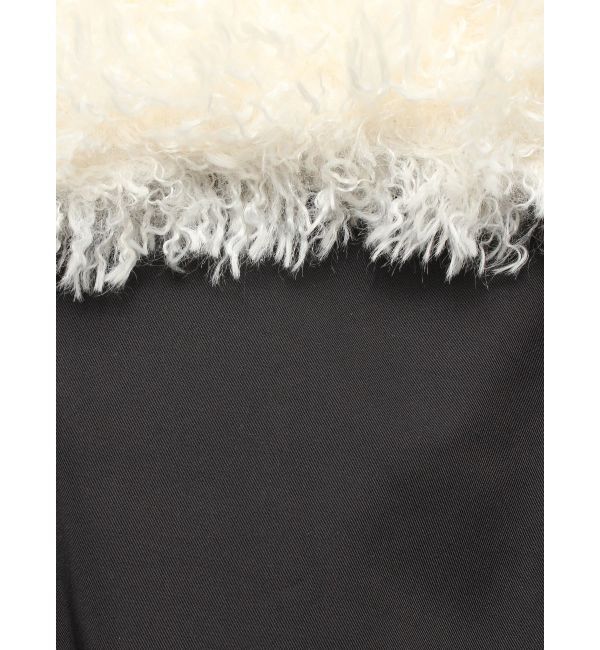 CALNAMUR「ファーカラーバルーンブルゾン」|ブルゾン・スタジャン|