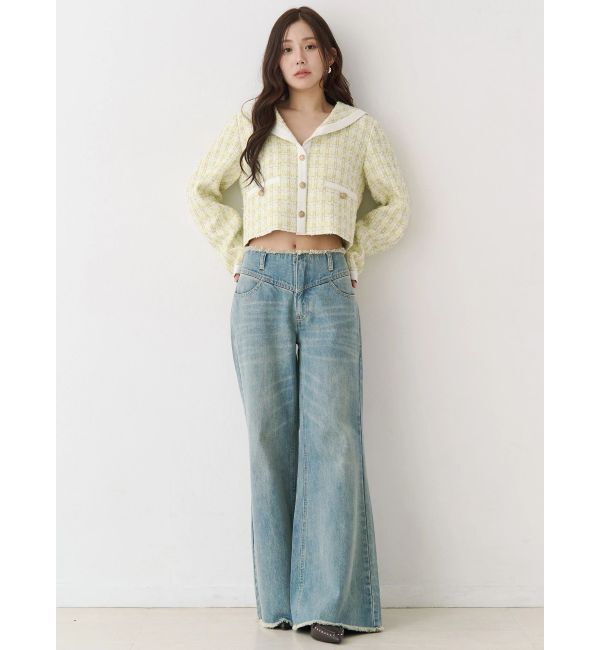 CALNAMUR「バイカラーローファーミュール」|その他|