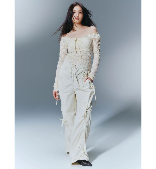 CALNAMUR「ギャザードロストパンツ」|その他|