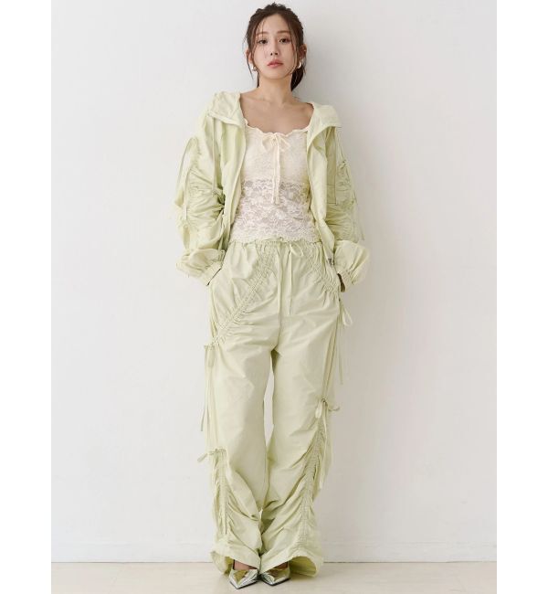 CALNAMUR「ギャザードロストパンツ」|その他|