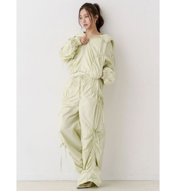 CALNAMUR「ギャザードロストパンツ」|その他|