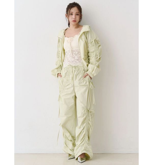 CALNAMUR「ギャザードロストパンツ」|その他|