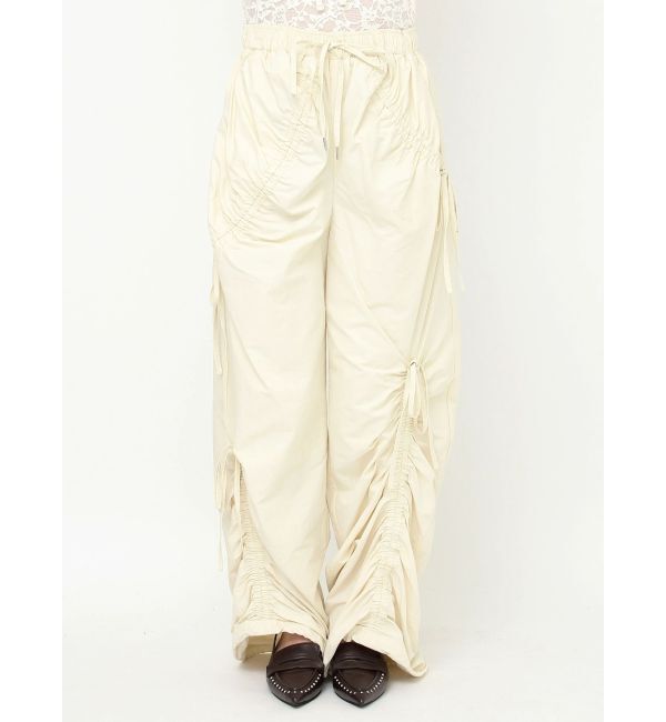 CALNAMUR「ギャザードロストパンツ」|その他|