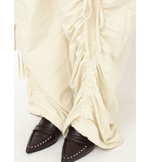 CALNAMUR「ギャザードロストパンツ」|その他|