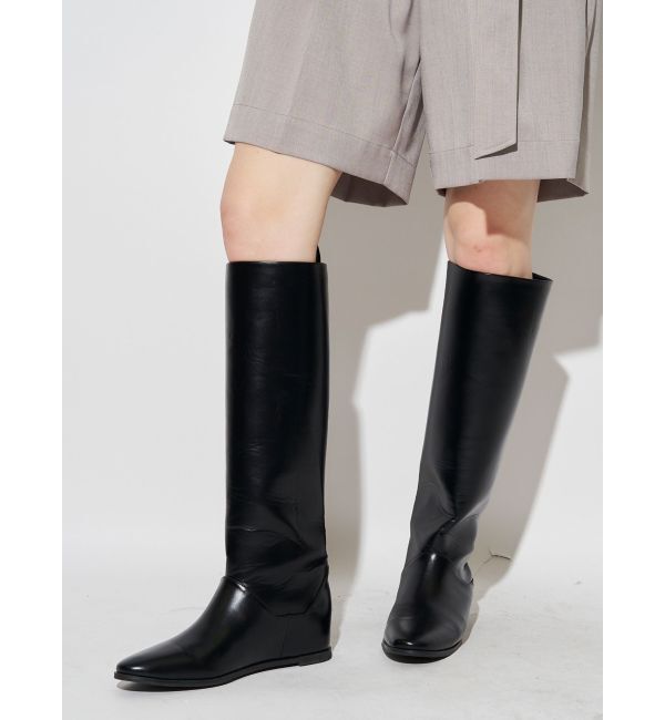 ELENDEEK「IN HEEL LONG BOOTS」|ロングブーツ|