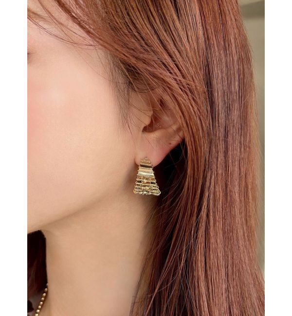 RESEXXY「メタルビーズフープピアス」|ピアス|