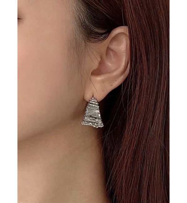 RESEXXY「メタルビーズフープピアス」|ピアス|