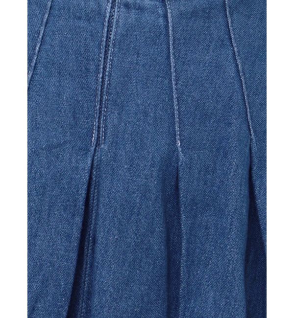 EVRIS「プリーツデニムミニスカート」|スカート|