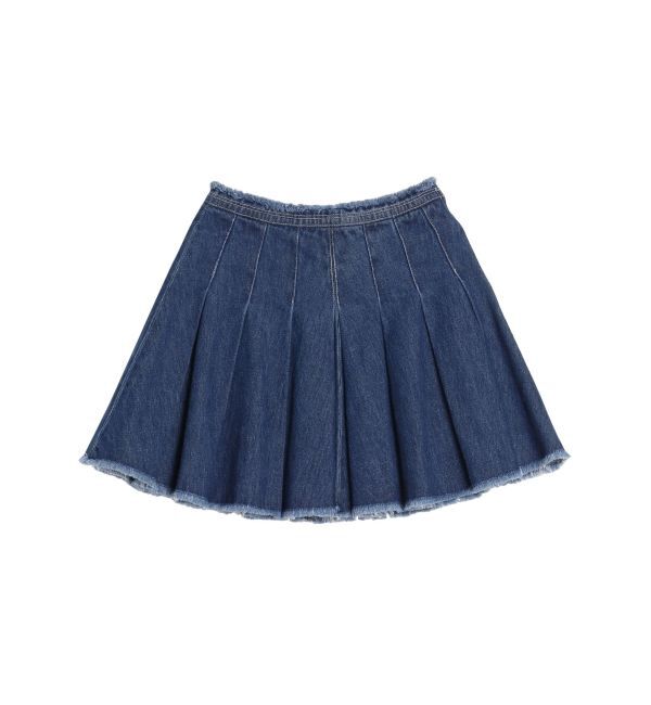 EVRIS「プリーツデニムミニスカート」|スカート|