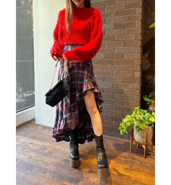 EVRIS「ウエスタンデザインプラットフォームブーツ」|ショートブーツ|