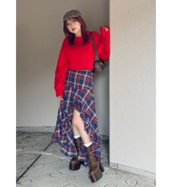 EVRIS「ウエスタンデザインプラットフォームブーツ」|ショートブーツ|