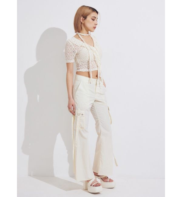 EVRIS「コクーンチャンキーヒールサンダル」|サンダル|