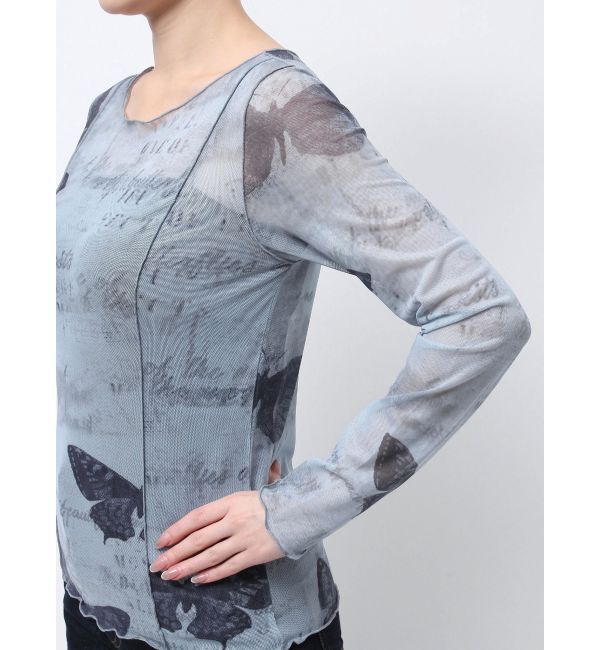 EVRIS「バタフライシアートップス」|Tシャツ・カットソー|