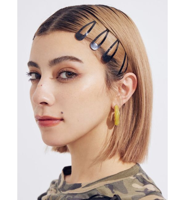 EVRIS「COLOR SHELL HOOPピアス」|ピアス|