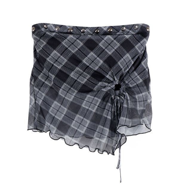 EVRIS「チェックベアトップ」|キャミソール|