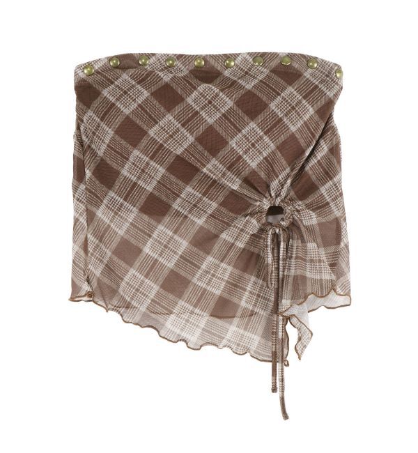 EVRIS「チェックベアトップ」|キャミソール|