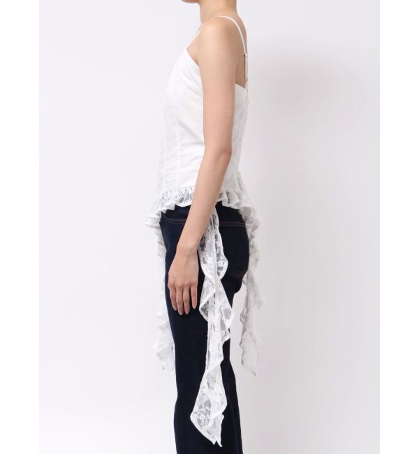 EVRIS「レースフリルキャミソール」|キャミソール|