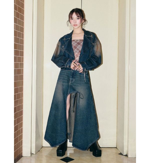 EVRIS「レザーライクチャンキーブーツ」|ショートブーツ|