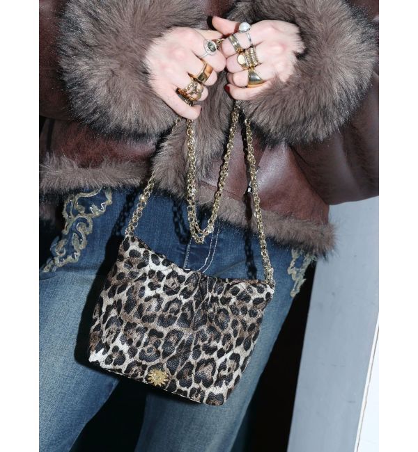 EVRIS「キルティングビジューチェーンミニBAG」|ショルダー・メッセンジャー|