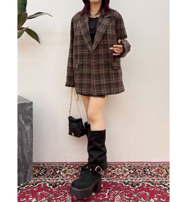 EVRIS「キルティングビジューチェーンミニBAG」|ショルダー・メッセンジャー|