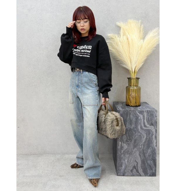 EVRIS「グラフィックショートスウェット」|スウェット・ジャージ|