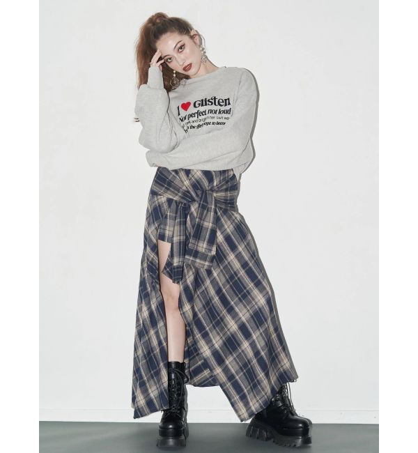 EVRIS「グラフィックショートスウェット」|スウェット・ジャージ|