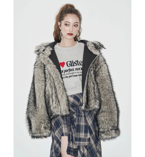 EVRIS「グラフィックショートスウェット」|スウェット・ジャージ|