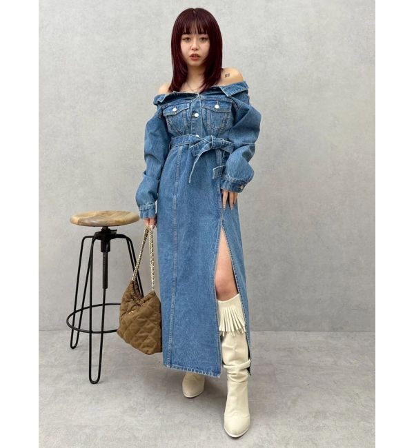 EVRIS「フリンジデザインロングブーツ」|ロングブーツ|