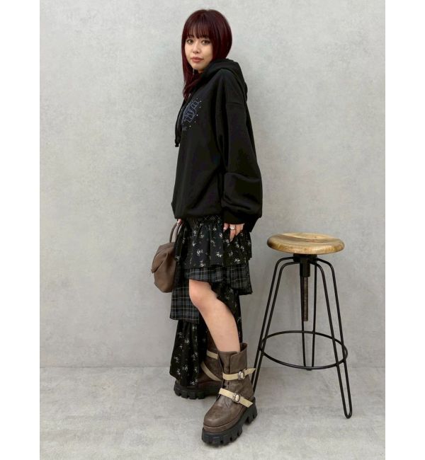 EVRIS「EVRISロゴオーバーサイズフーディー」|スウェット・ジャージ|