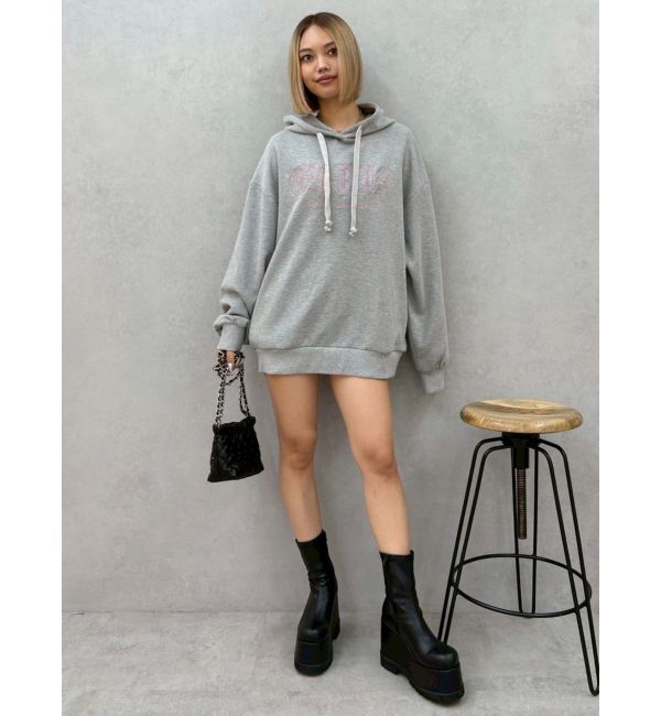 EVRIS「EVRISロゴオーバーサイズフーディー」|スウェット・ジャージ|