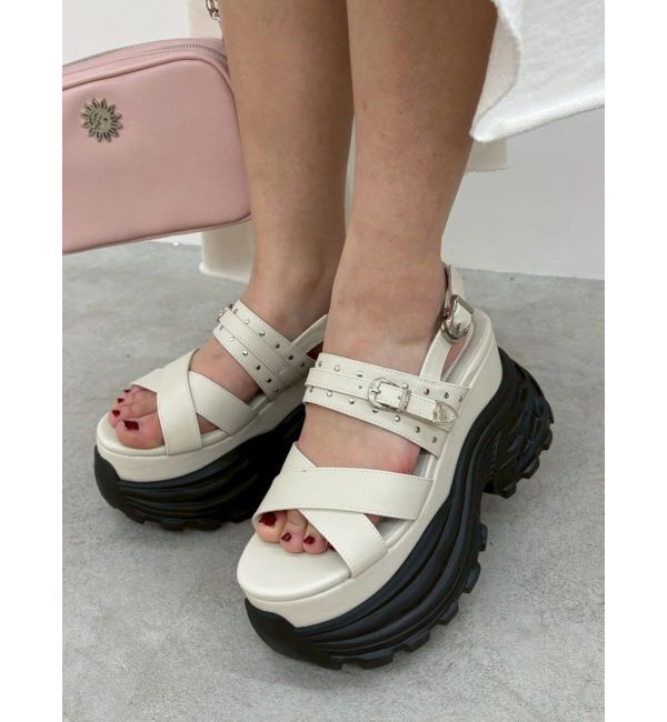 EVRIS「プラットフォームスニーカーサンダル」|サンダル|