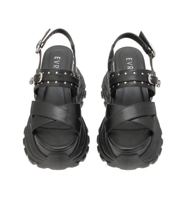 EVRIS「プラットフォームスニーカーサンダル」|サンダル|