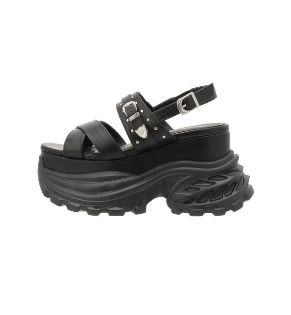 EVRIS「プラットフォームスニーカーサンダル」|サンダル|