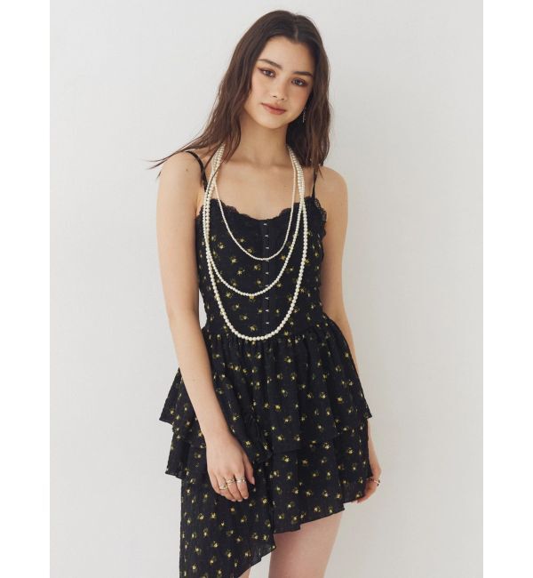 EVRIS「LONG PEARL CHAIN 3連 ネックレス」|ネックレス|