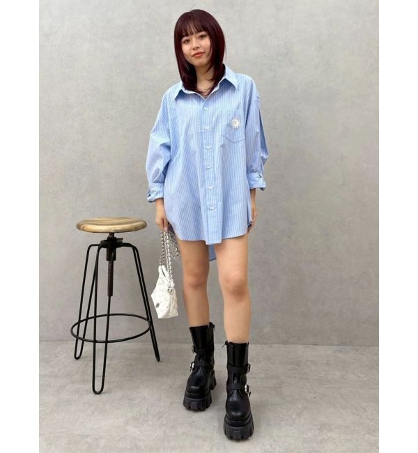 EVRIS「SUNNYオーバーサイズシャツ」|シャツ・ブラウス|